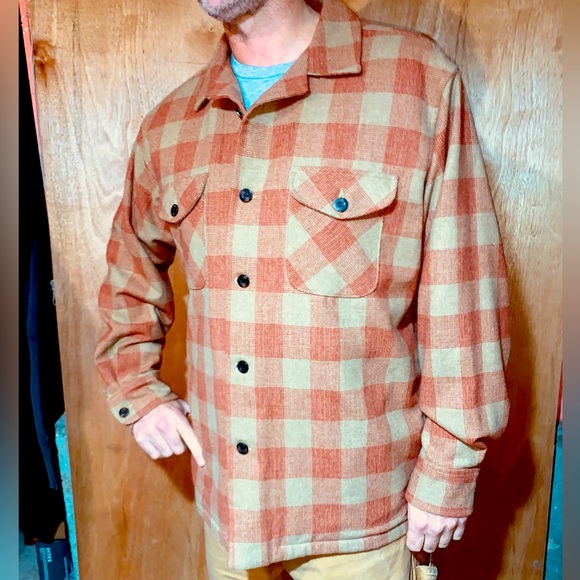 Pendleton Wool Quilted CPO Shirt Jacket - Picture 3 of 5